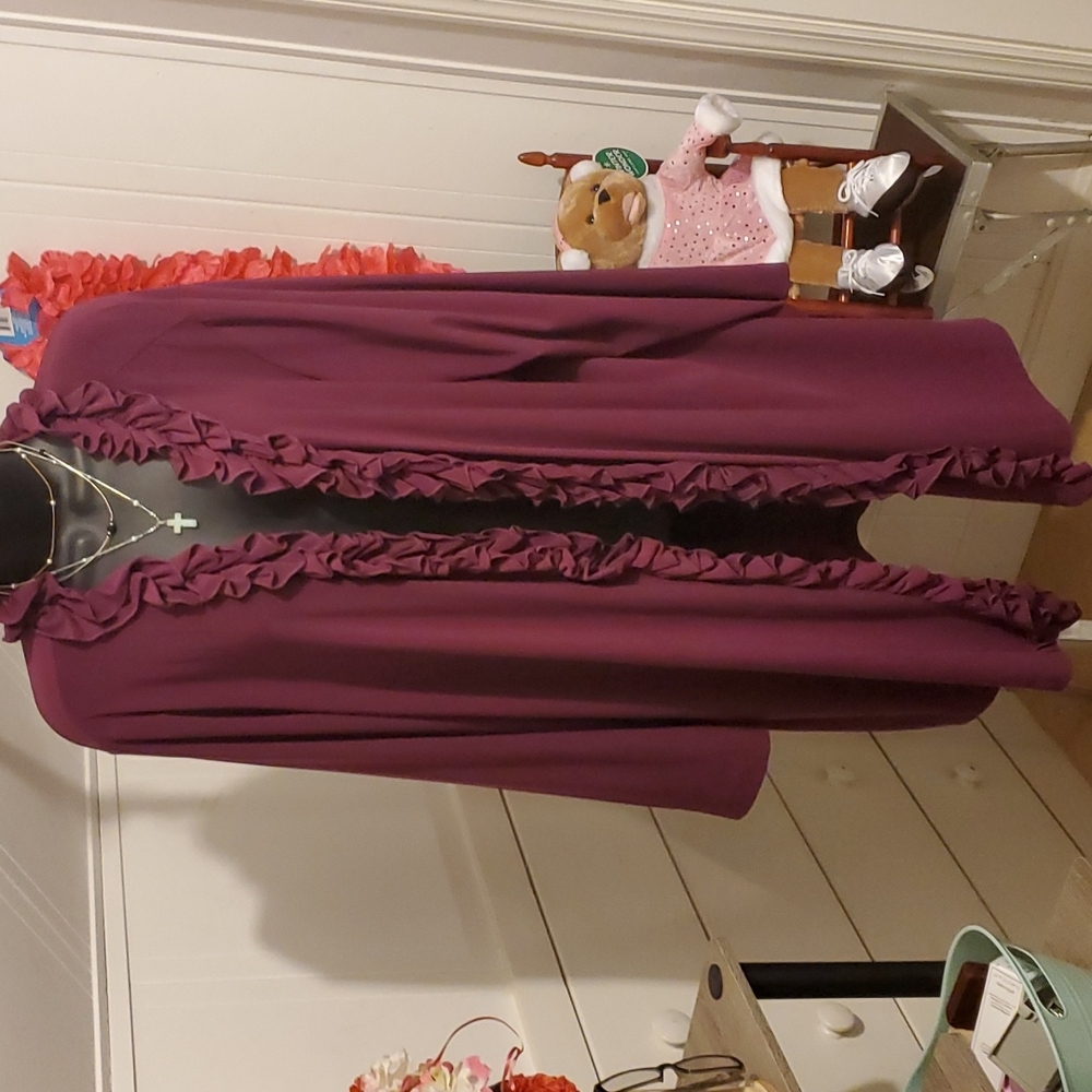 CSC SOFIA LONG SHRUG/CARDIGAN 2X (GIFTED)